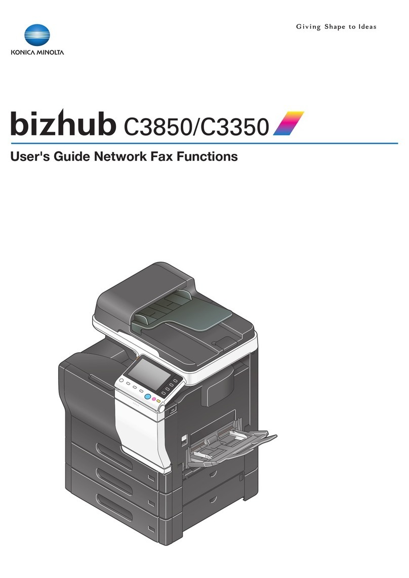 Konica Minolta Bizhub C3850 user guide