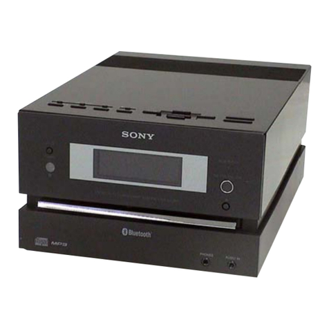 Sony HCD-BX5BT - Receiver User manual Sony HCD-BX5BT - Receiver User manual