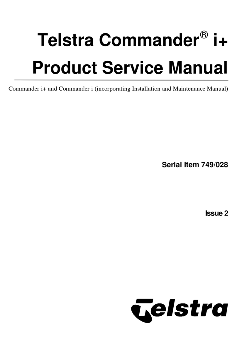Telstra Commander i+ Service manual