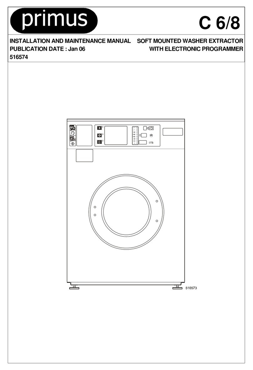 Primus C 8 Installation and maintenance manual