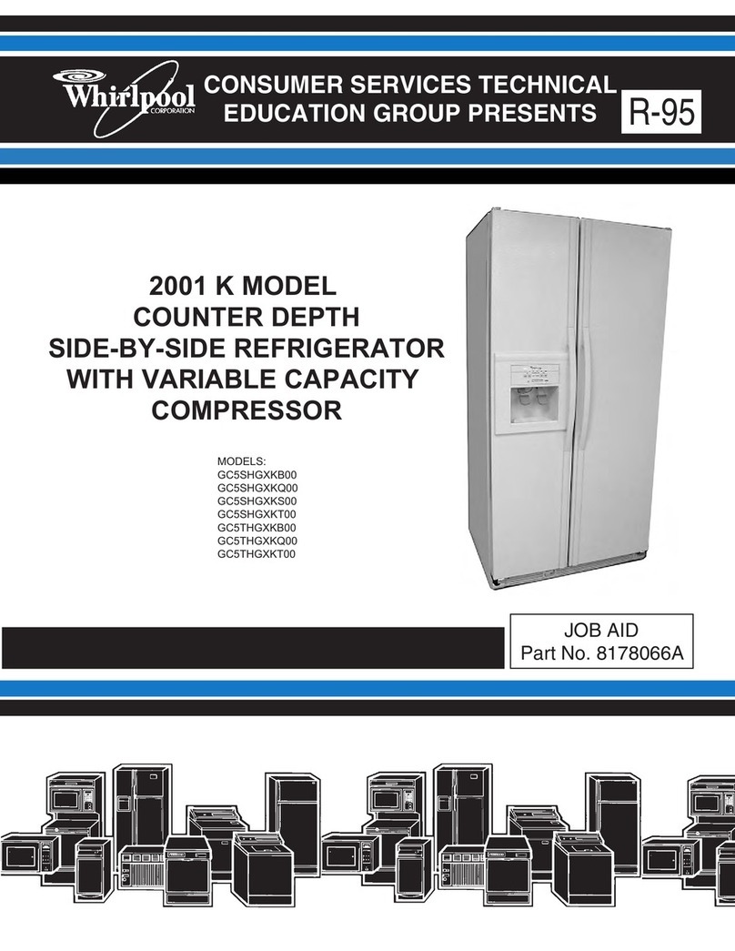 Whirlpool GC5SHGXKB00 Service manual