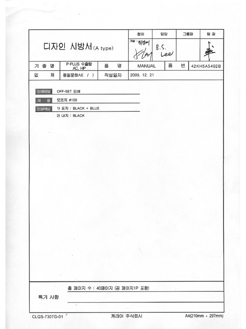 Carrier P1 Plus series Service manual