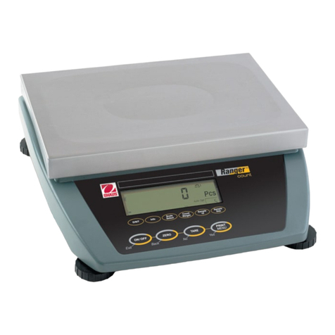 OHAUS Ranger Counting Scale User manual