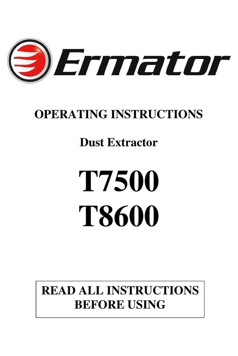 Ermator T7500 User manual