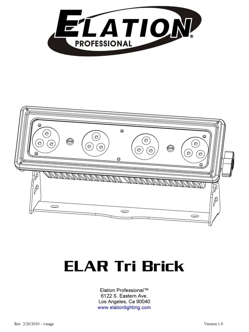 Elation ELAR Tri Brick manual
