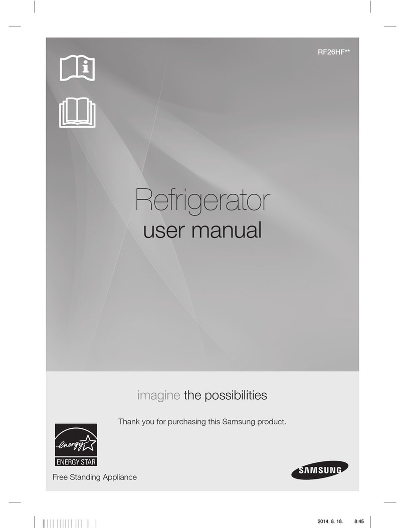Samsung RF26HF Series User manual Samsung RF26HF Series User manual