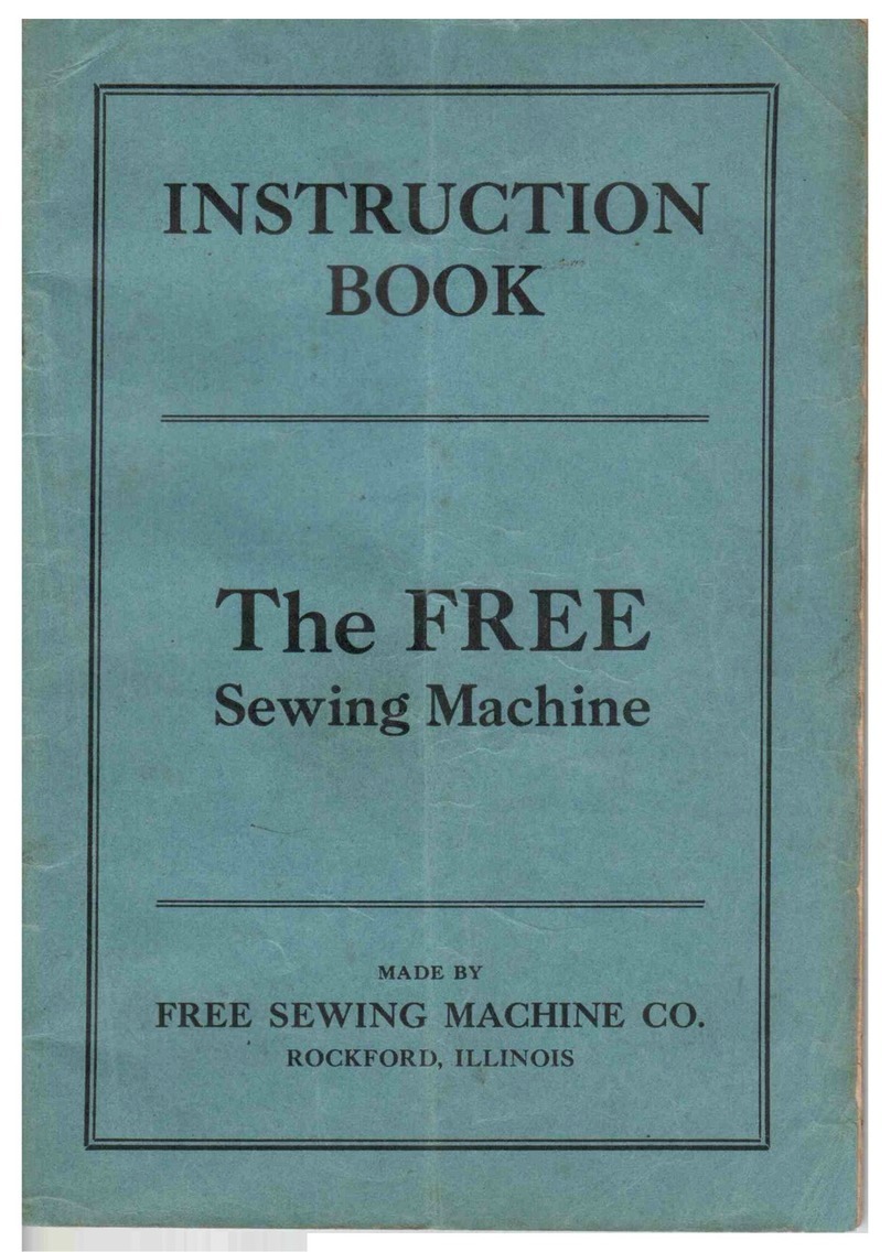 free sewing machine The FREE Instruction book