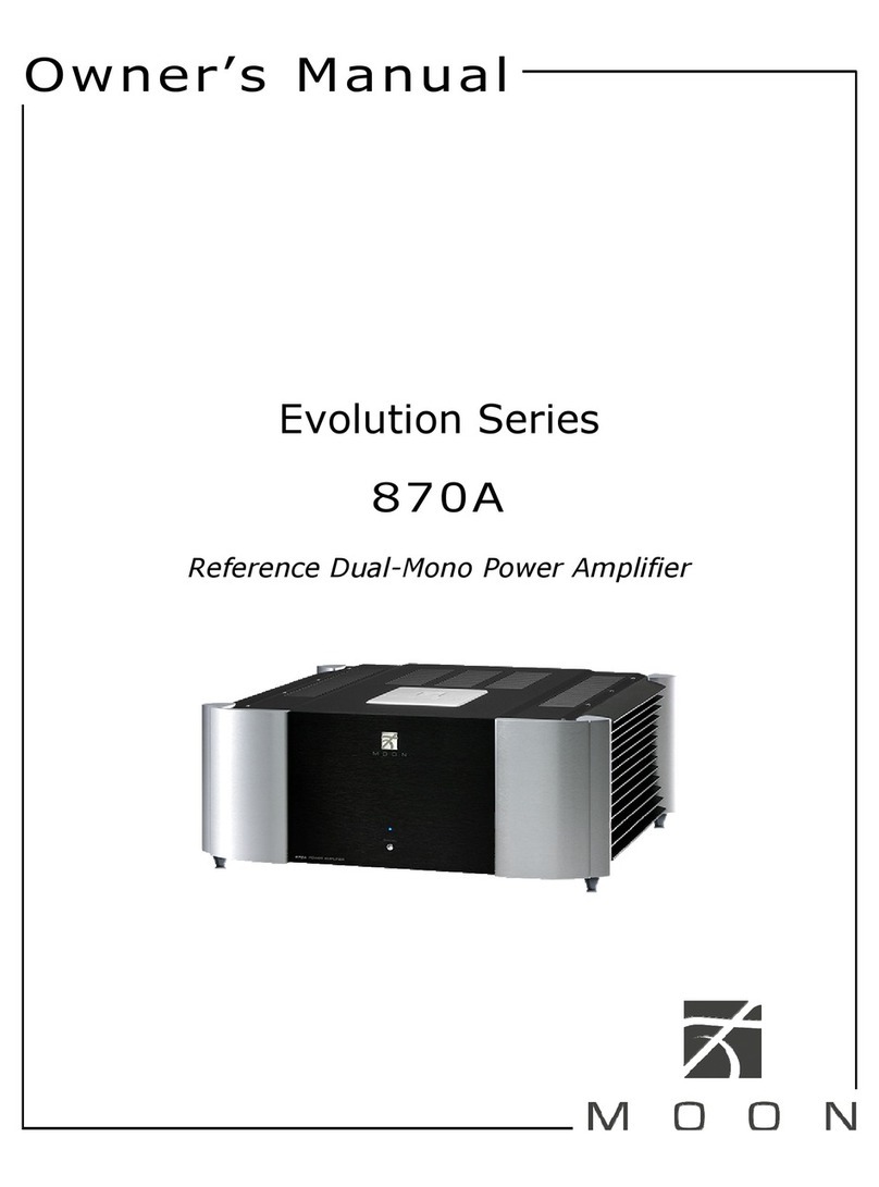 moon 870A owner's manual