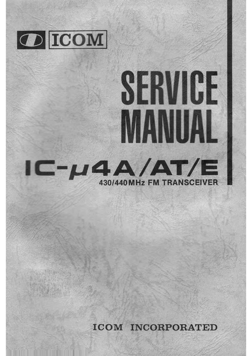 Icom IC-4AT User manual