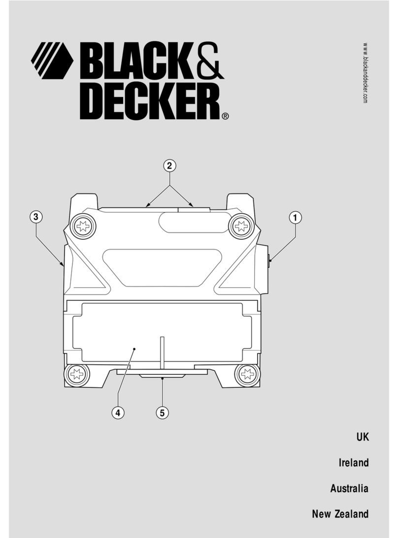 Black & Decker Power Tool manual