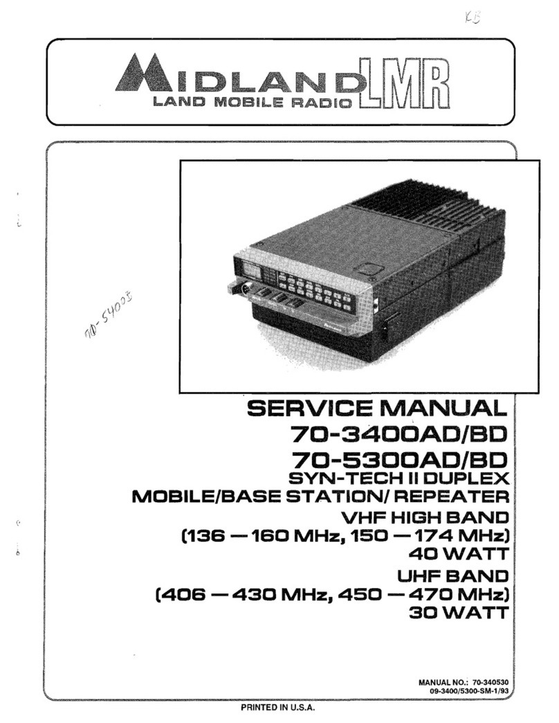 Midland 70-3400AD/BD Service manual