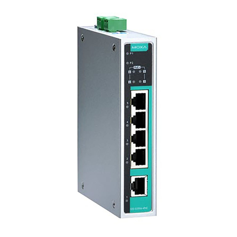 Moxa Technologies EtherDevice EDS-G205A-4PoE Manual