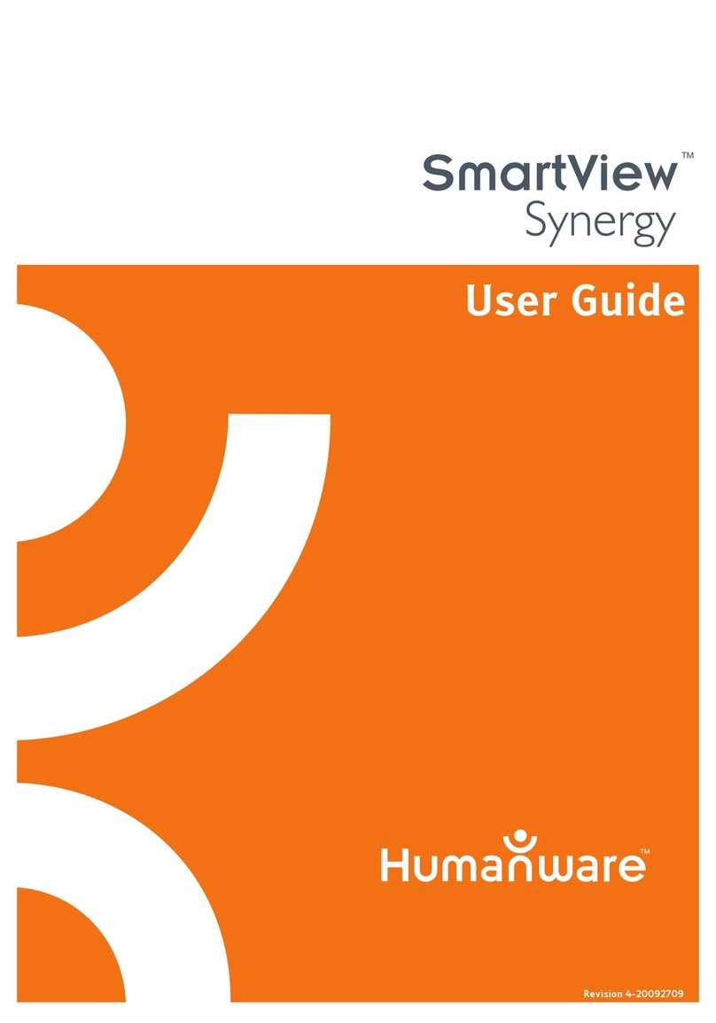 Humanware SmartView Synergy User manual