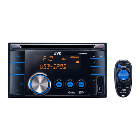 JVC KW-XR610 User manual