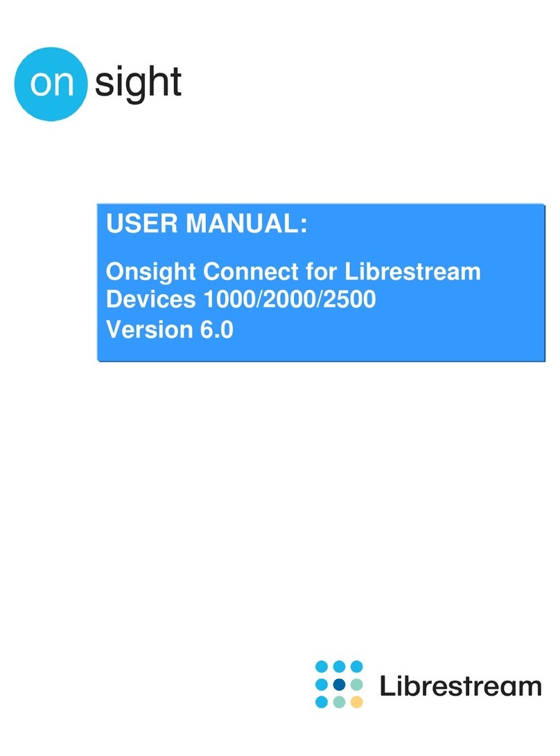 Librestream Onsight 1000 User manual