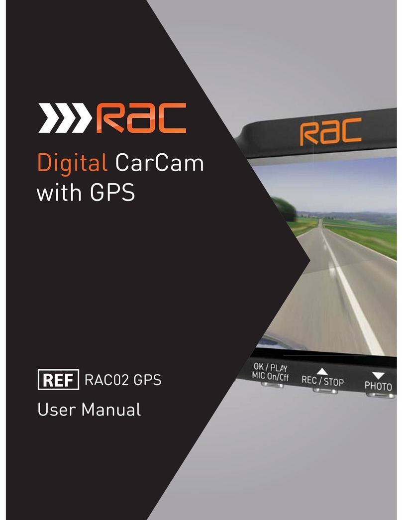 Rac RAC02 GPS User manual