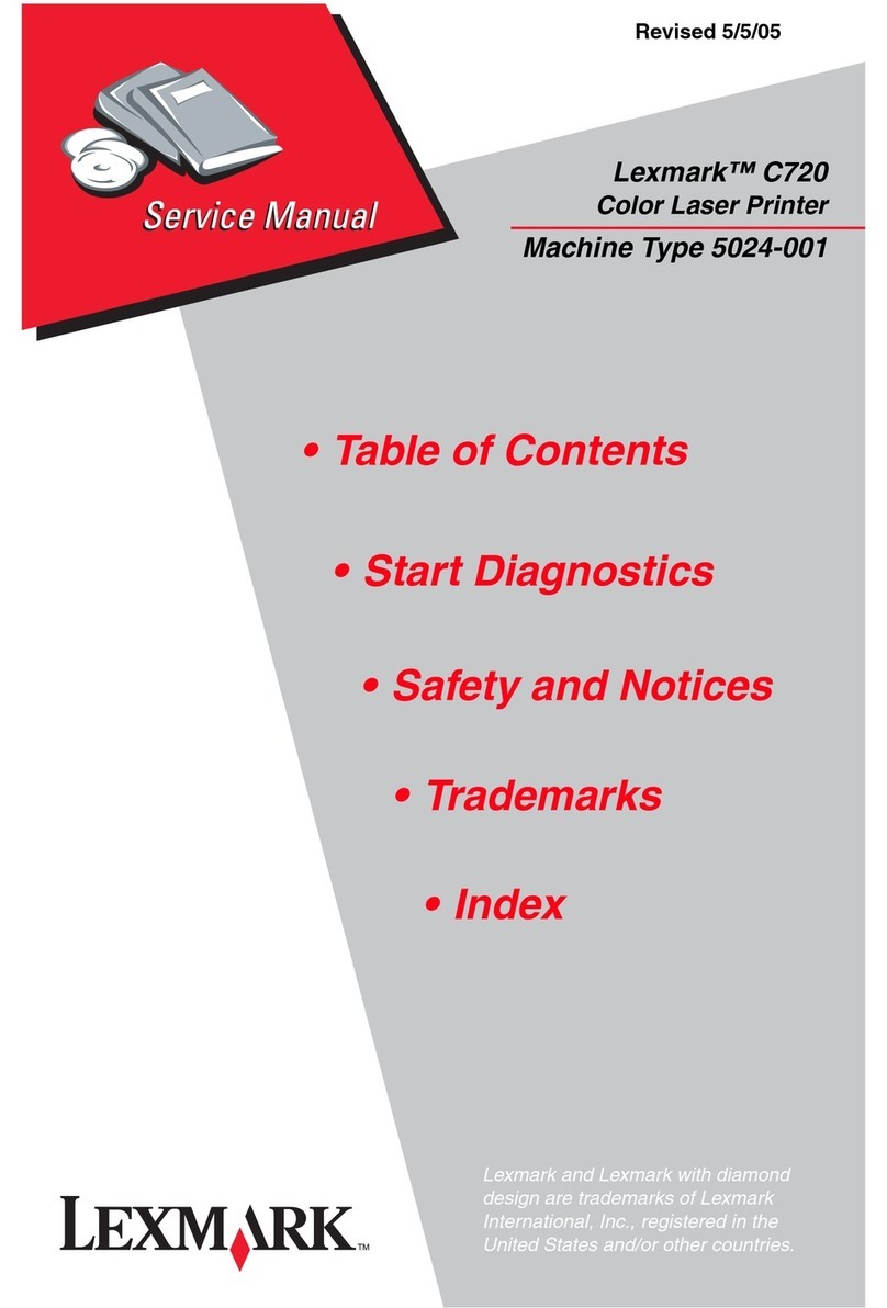Lexmark C720 SERIES Service manual