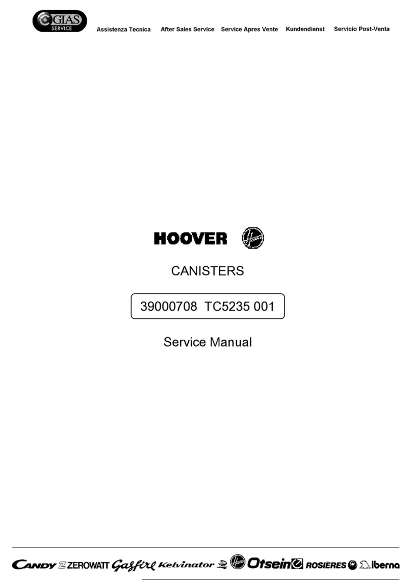 Hoover TC5235 001 Service manual