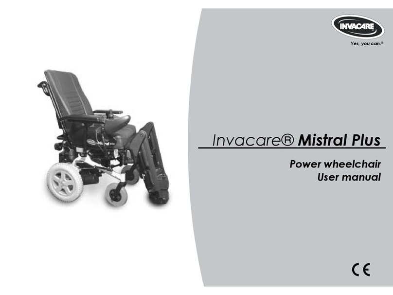 Invacare Mistral Plus User manual