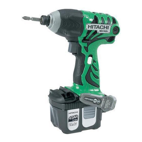 Hitachi WH 18DMR User manual
