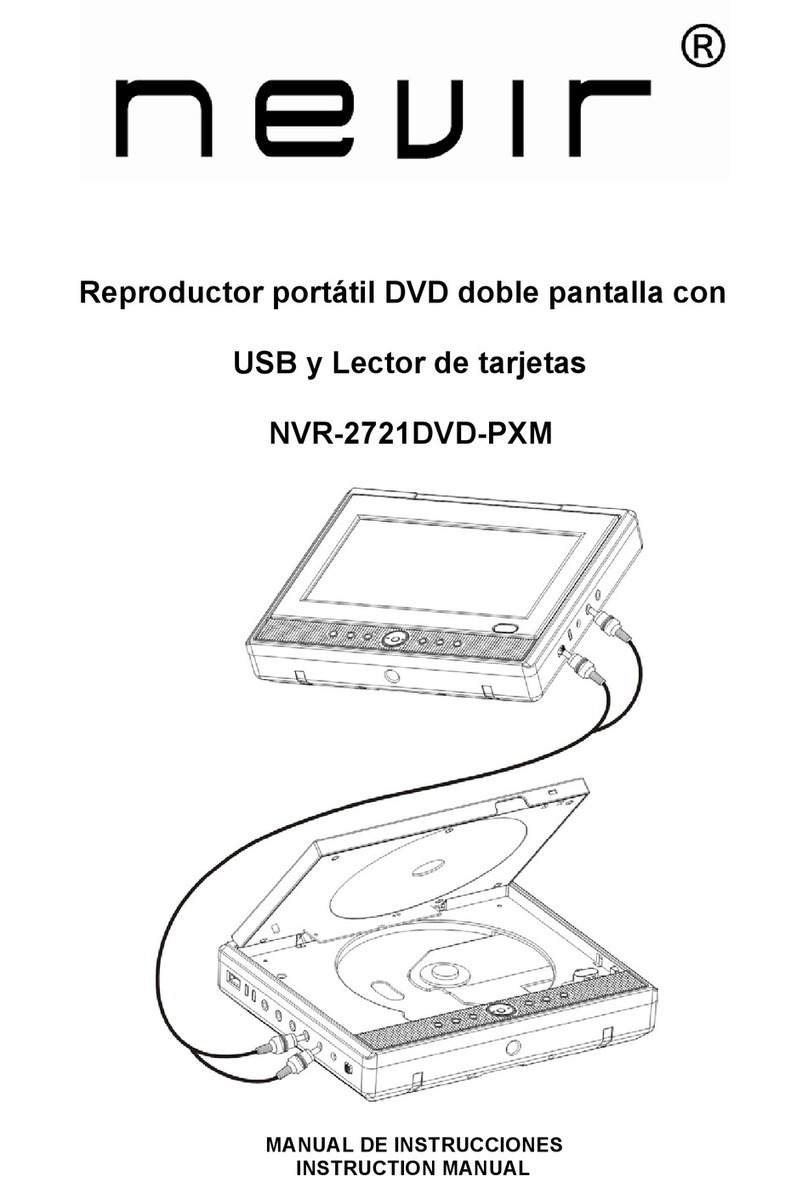 Nevir NVR-2721DVD-PXM instruction manual