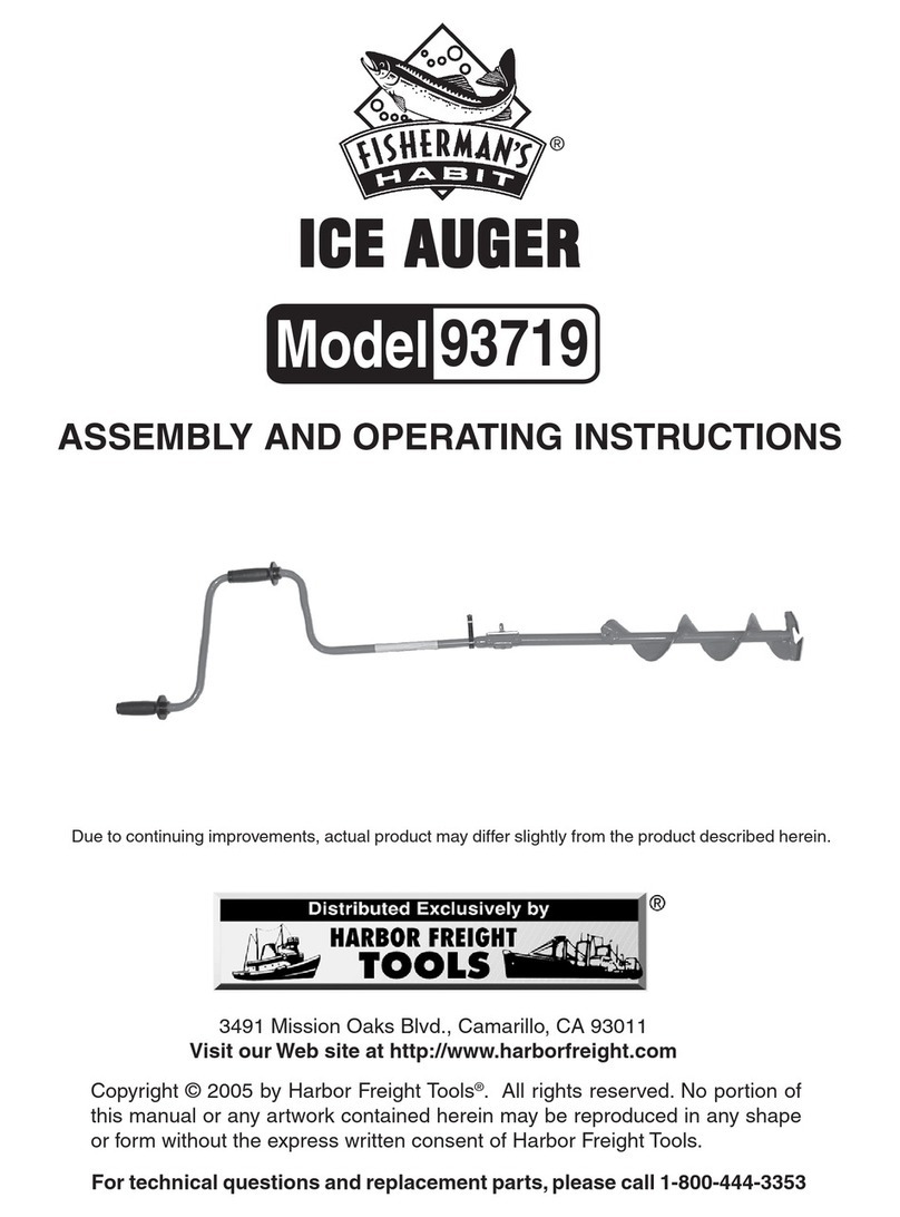 Fisherman's Habit 93719 operating instructions