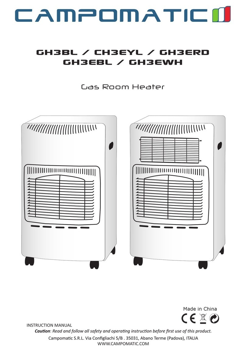 Campomatic GH3BL instruction manual