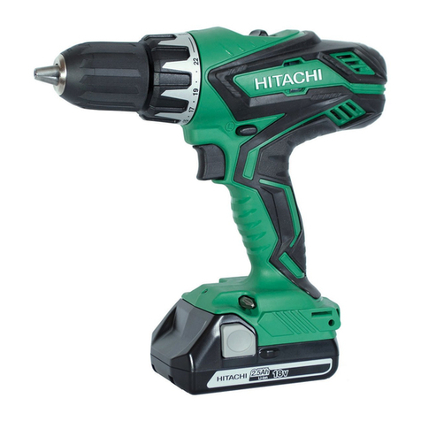 Hitachi DV 18DGL User manual