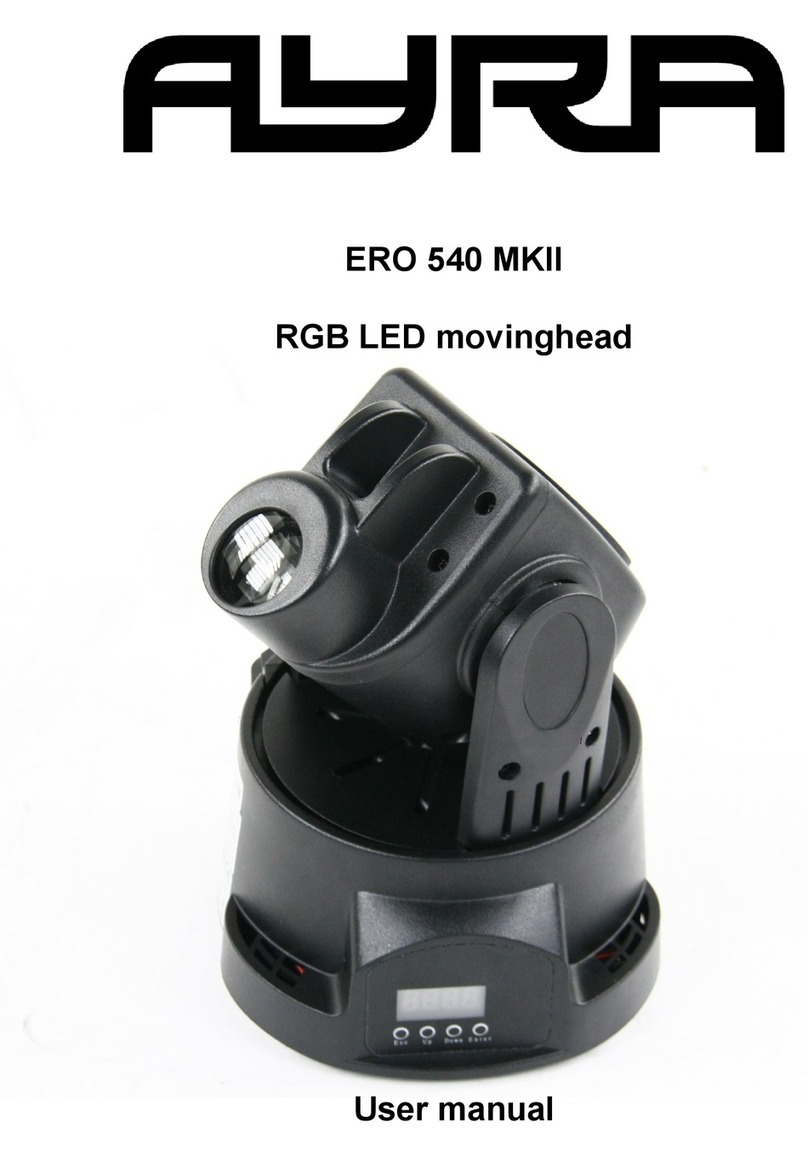 Ayra ERO 540 MKII User manual