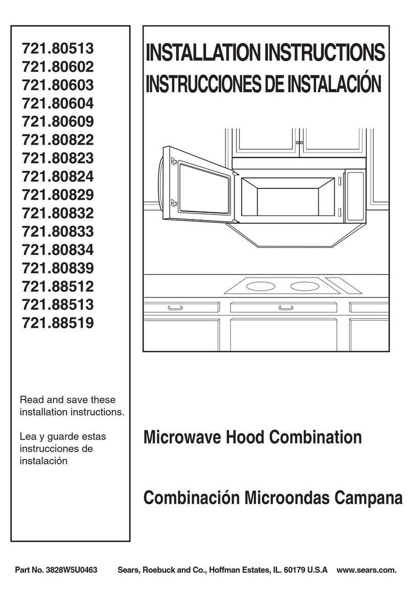 Sears 721.80513 User manual