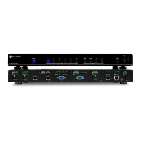 Atlona AT-UHD-CLSO-612 User manual
