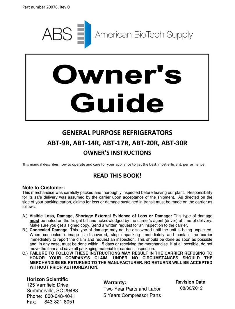 ABS ABT-9R User manual