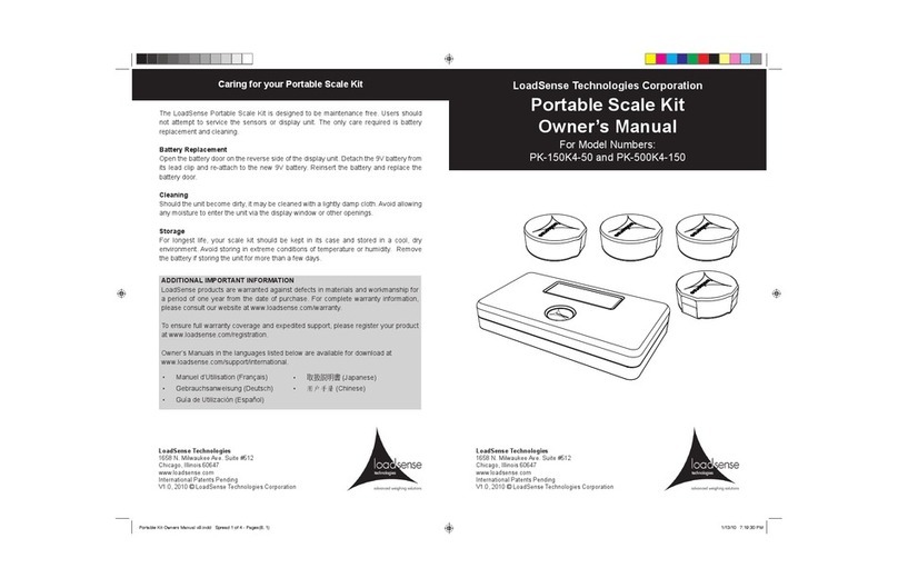 LoadSense PK-150K4-50 owner's manual