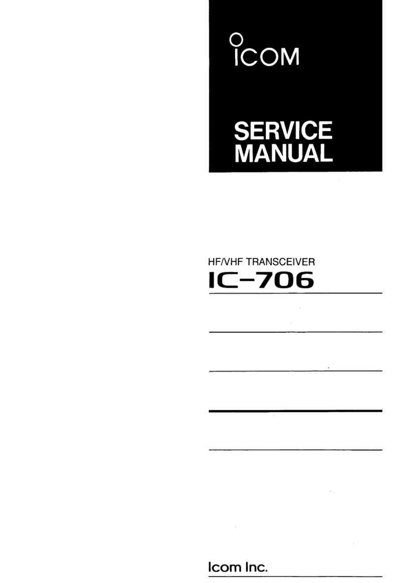 Icom IC-706 User manual