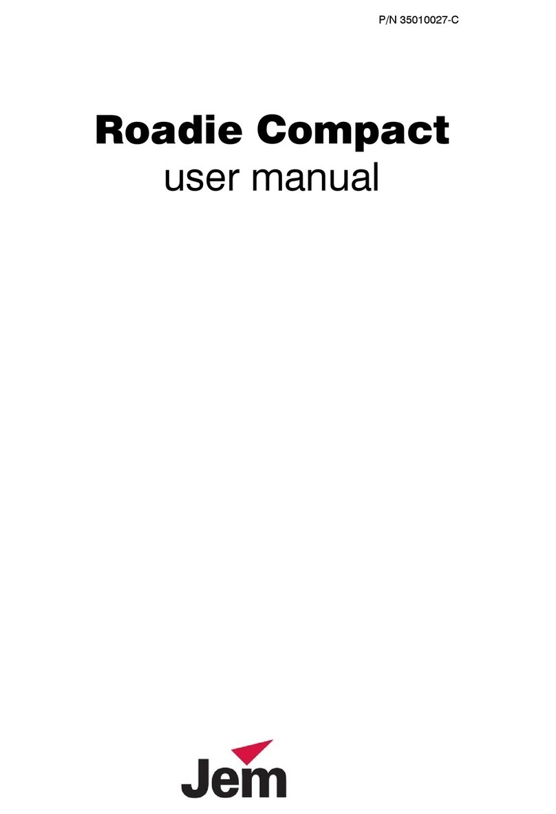 JEM Roadie Compact user manual