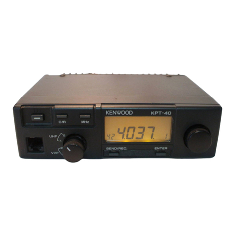 Kenwood KPT-40 User manual