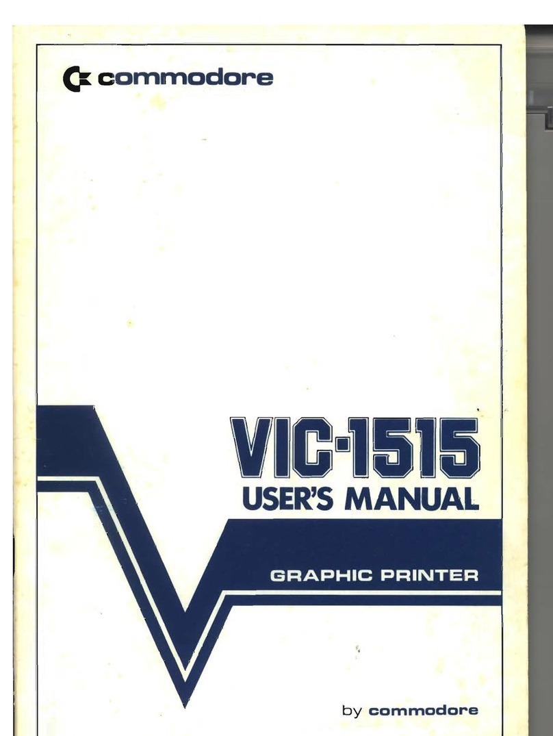Commodore VIC-1515 User manual Commodore VIC-1515 User manual