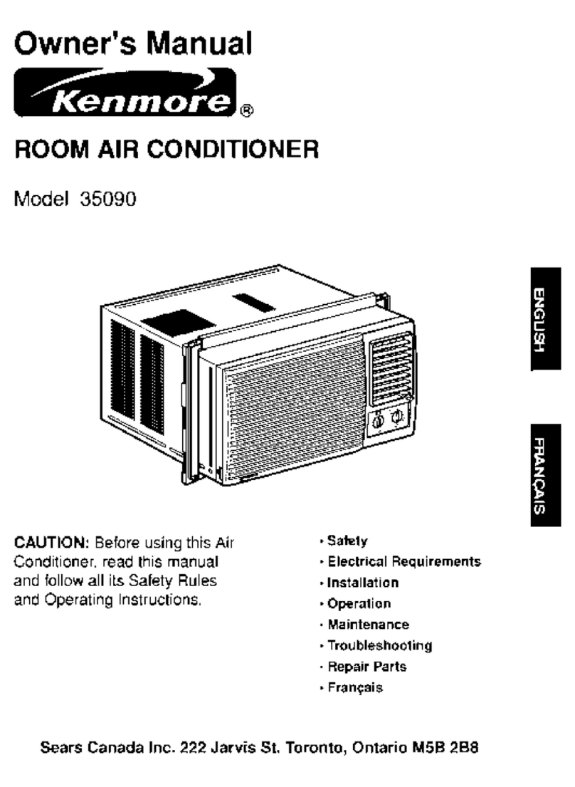 Kenmore 35090 owner's manual
