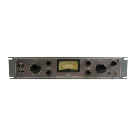 Universal Audio 175 B User manual