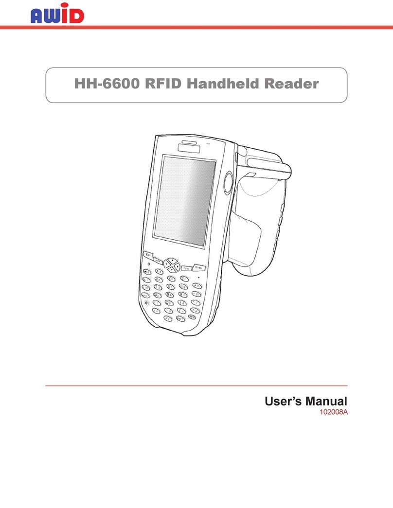 AWID HH-6600 user manual