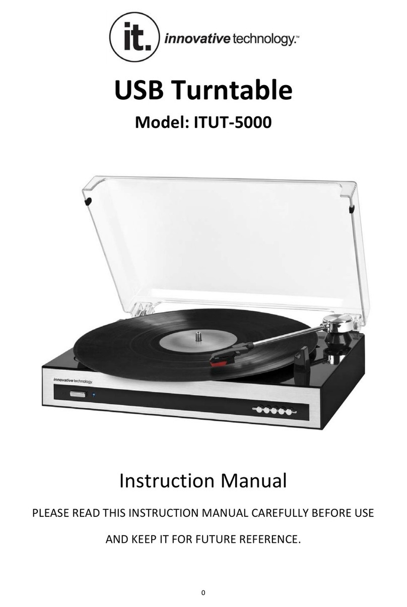 Innovative Technology ITUT-5000 User manual