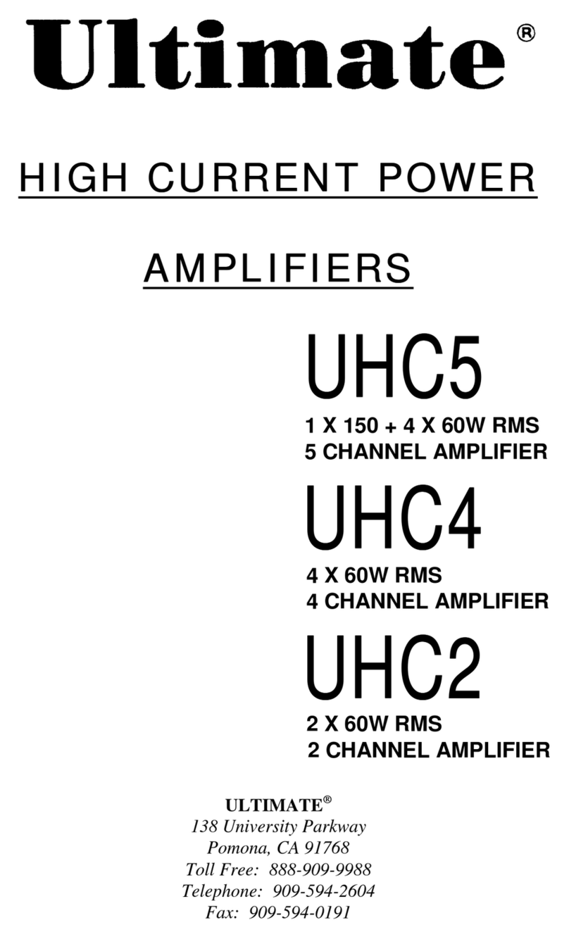 Ulti Mate UHC4 user manual