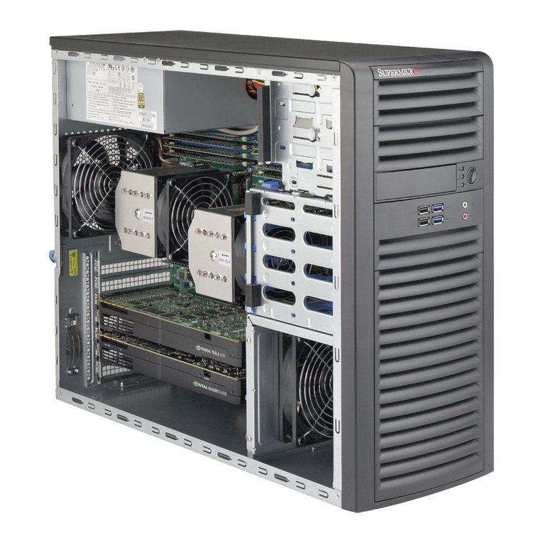 Supero SuperWorkstation 7038A-I User manual