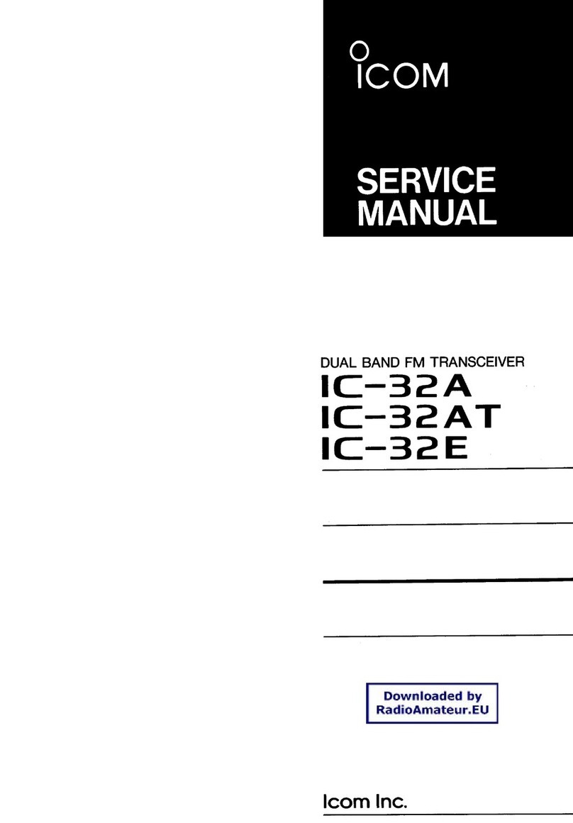 Icom IC-32A Service manual