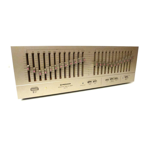 Pioneer SG-9 User manual Pioneer SG-9 User manual