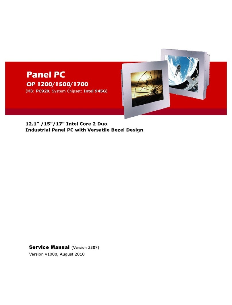 One World Touch OP 1500 Service manual