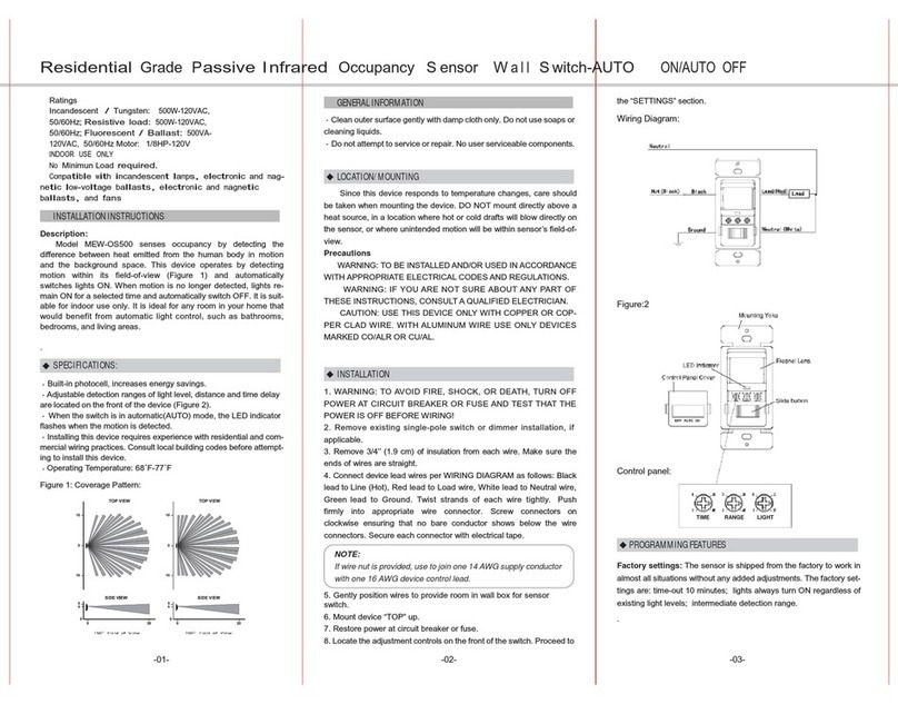 Maxxima MEW-OS500 user guide