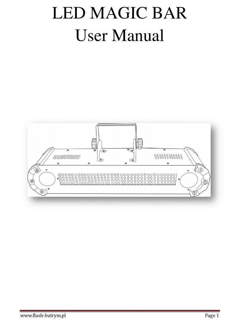 Flash butrym LED Magic Bar User manual