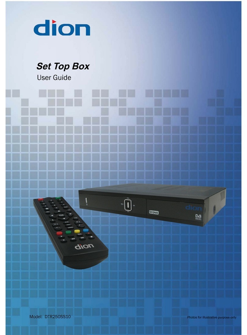 Dion DTR250SS10 user guide