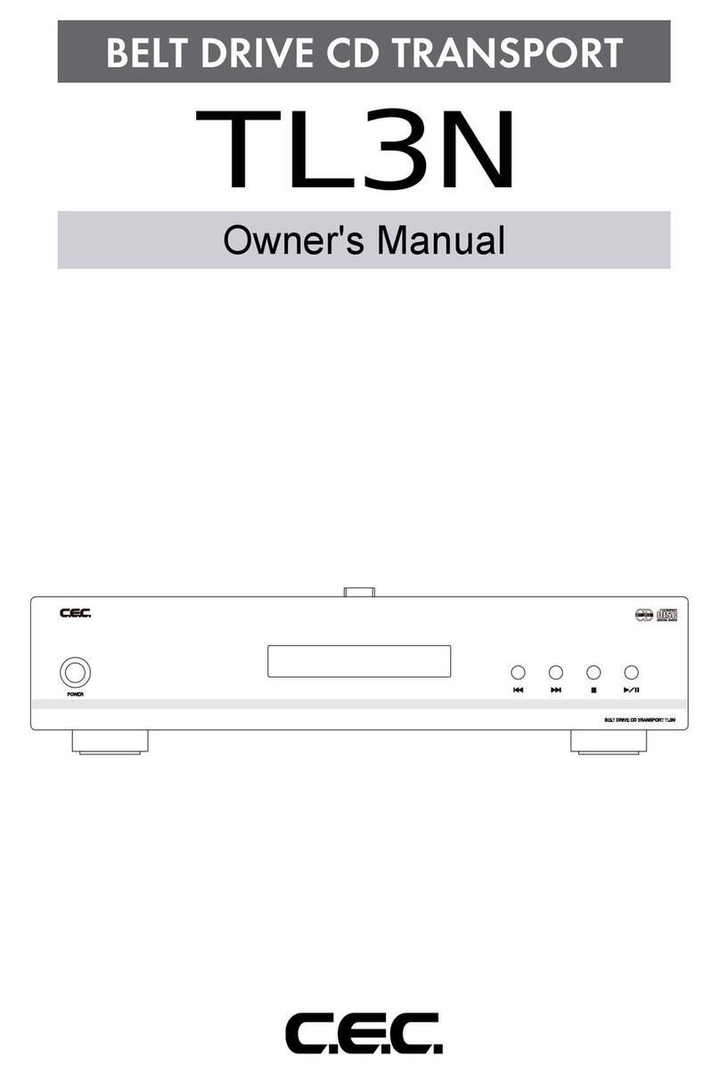 C.E.C. TL3N User manual